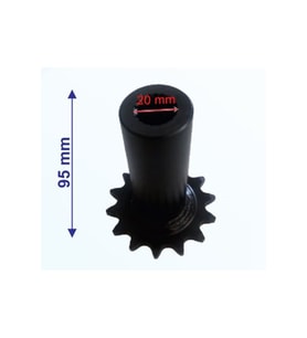 ATV ÖN DİŞLİ 520-14T İÇ 20XUZUNLUK 95XTM ÖM