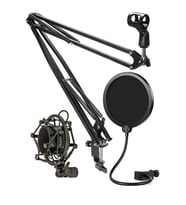 Lastvoice NB40 Pro Mikrofon Standı Shock Mount Pop Filter Set (50x50 Büyük Boy)
