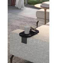 Yan Sehpa Ayarlanabilir Tepsi OVAL Dekoratif Modern Yatay Dikey Koltuk Sehpası BENDİR