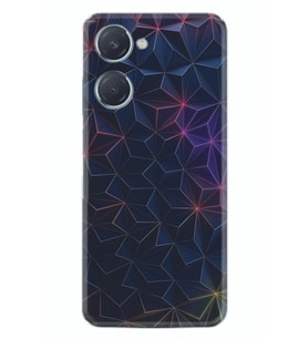 Vivo Y18 Kılıf Silikon Desen Özel Seri Renkli Prizmalar 1783