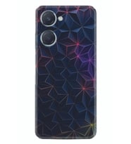 Vivo Y18 Kılıf Silikon Desen Özel Seri Renkli Prizmalar 1783