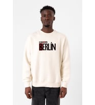 La Casa De Papel Berlin Ekru Erkek 2ip Sweatshirt