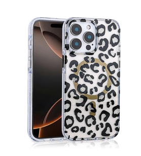 Apple iPhone 16 Pro Max Uyumlu Kılıf M-safe Şarj Özellikli Zore Jago Kapak (Siyah)
