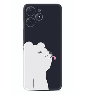 Xiaomi Poco M6 Pro 5G Kılıf Silikon Desen Özel Seri Panda Sevimli 1738