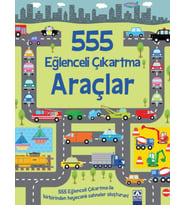 555 Eğlenceli Çıkartma - Araçlar