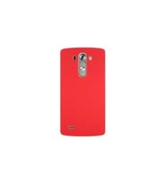 LG G3 Uyumlu Kılıf Zore Premier Silikon Kapak (Kırmızı)