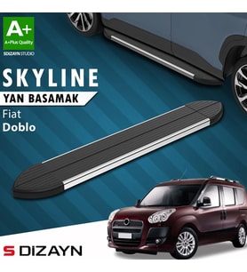 S-Dizayn Fiat Doblo 2 Skyline Krom Yan Basamak 193 Cm 2010-2022 A+ Kalite