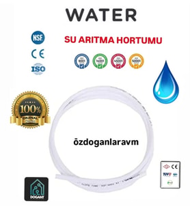 Hyundai -Sumosu -Lg Chem -Vestel -Midea -Korea Buzsu Su Arıtma Arası Hortum 8  Metre