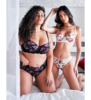 Golshan Gardenia Big size Plunge Bra, Ekru Konforlu ve Şık Sütyen