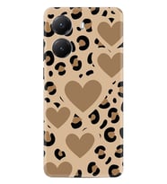 Xiaomi Poco X7 Pro Kılıf Boutique Baskılı Resimli Leopar Kalp Pcode -068