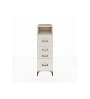 Kronos Dolap Tek Raflı 4 Çekmeceli 44x59x134 Aytaşı-Aytaşı