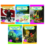 Ata 7.Sınıf Öğrencilere İngilizceyi Sevdiren Hikaye Seti (5 Kitap)