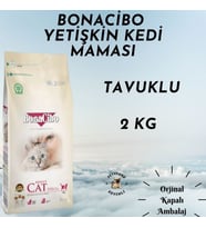 Bonacibo Adult Cat Tavuklu Yetişkin Kedi Maması 2 Kg