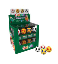 Coloria Futbol Topu 3D Silgi Karışık - 1 adet