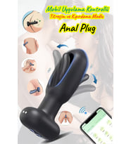 Do it Love - Titreşimli ve Hareketli Mobil Uygulama Kontrollü  Plug -  Tıkaç Fonksiyonlu