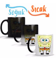 Sünger Bob Sihirli Kupa Bardak Porselen