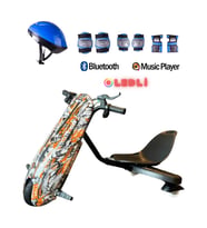 Citymate Drift Car Elektrikli Kaykay Bluetooth Dirift Kar Hoverboard Scooter + Koruma Ekipmanı D25