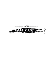 Hilux Araba Sticker Oto Etiker 30 Cm Siyah Renk