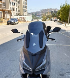 MOTOCAM SYM Joymax Z Plus Ön Cam 2023-2026 Model 70cm Şeffaf Renkli 4mm