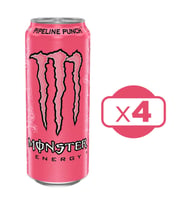 Monster Energy Enerji İçeceği 500 Ml Pipeline Punch 4 lü
