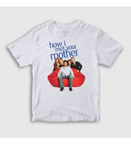 Presmono Unisex Çocuk Beyaz All How I Met Your Mother T-Shirt 194807tt