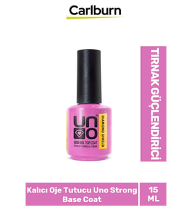 Tırnak Güçlendirici Elastik 48W Cihazlarda Kullanılan Kalıcı Oje Tutucu Uno Strong Base Coat 15 ml