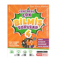 Kırmızı Beyaz 4.Sınıf Konu Özetli Tüm Dersler Çok Bilmiş Sorular Yeni Nesil