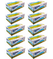 Dolphin Tek Kullanımlık Muayne Eldiveni Pudralı Beyaz Small Lateks 100 Adetlik 10 Paket - Koli