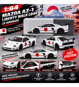 1/64 Mazda AZ-1 Liberty Walk LB40 LB-Hinomaru (adet fiyatıdır)