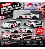 1/64 Mazda AZ-1 Liberty Walk LB40 LB-Hinomaru (adet fiyatıdır)