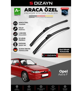 Opel Astra F Ön Cam Silecek Seti 1992-1998 Premium Araca Özel 45-45 Cm A+ Kalite
