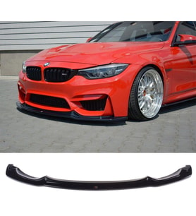 Bmw F30 2012-2018 M3 Vorstainer Ön Lip Parlak Siyah Plastik Ön Ek Karlık