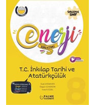 Palme Yayıncılık 8. Sınıf İnkilap Tarihi ve Atatürkçülük Enerji Soru Bankası Yeni