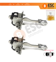 Peugeot 5008 MK1 3008 MK1 Citroen DS5 DS 5 9181Q1 İçin 2 EA Arka Sağ ve Sol Kapı Gergi Yayı