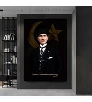Mustafa Kemal Atatürk Kanvas Tablo