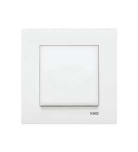 VİKO Karre Sıva Altı Anahtar 90967X01 Çerçeve Dahil (Beyaz) VİKO