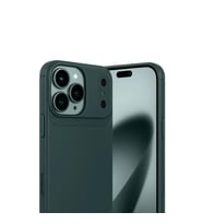İphone 17 Pro Auto Fus Karbon Kapak - Koyu Yeşil
