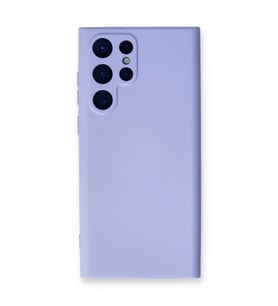 Galaxy S22 Kılıf Nano Içi Kadife Silikon - Lila