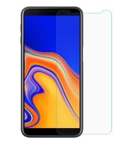 Samsung Galaxy J4 Plus Ekran Koruyucu Yeni Nesil HD Kalite Tempered Glass Cam (Renksiz)