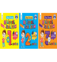 Okul Öncesi Bilişsel Gelişim  Seti  (3 Kitap)