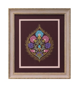 e38 EL İŞÇİLİĞİ KALEMİŞİ TABLO 45*40 CM - 6641