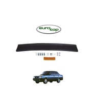 Fiat Doğan-şahin Ön Kaput Koruma Rüzgarlığı 3mm Akrilik Uyumlu (Abs) Parlak Siyah Deflektör 1988-02