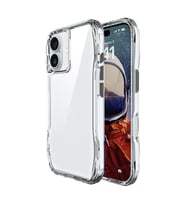 Lexroo iPhone 16 Plus Kılıf Airbagli Şeffaf İncek Kılıf - Şeffaf