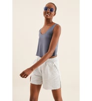 ASKILI CROP TOP/T-SHIRT   (Gri)