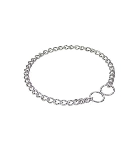 Eğitim Serisi Boğma Zincirli Köpek Boyun Tasması - 3,5x55-55cm - Stainless