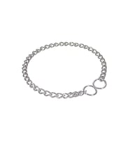 Eğitim Serisi Boğma Zincirli Köpek Boyun Tasması - 3,5x55-55cm - Stainless
