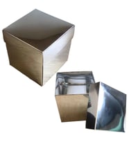 Komple Karton Kutu 15X15x15 (10 Adet )  Gümüş