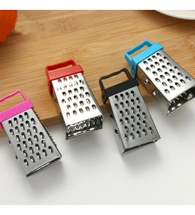 3 Fonksiyonlu Mıknatıslı Mini Sarımsak Peynir Rendesi 8 cm (74)