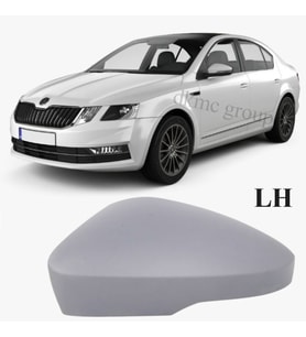 OCTAVİA SEDAN 2017-2020 MODEL ARASI UYUMLU SOL SÜRÜCÜ TARAFI DIŞ AYNA KAPAĞI (ASTARLI)