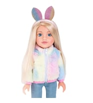 Tavşan Kulaklı Saç Bantlı Bebek 47 cm